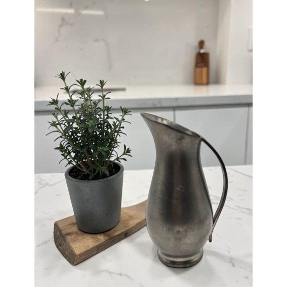 Rein Zinn German Pewter Pitcher RWP Handarbeit Made Germany 4in